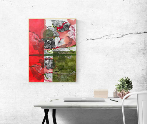 Journey | Mixed Media by Kamina Studio