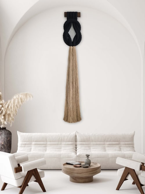 Forever Love Knot | Macrame Wall Hanging by YASHI DESIGNS