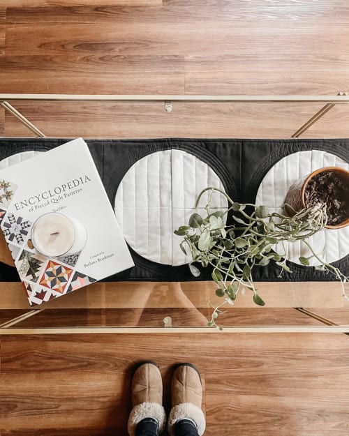 Quilt Table Runner | Linens & Bedding by Exshaw Studio