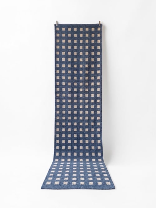 Handwoven Woolen Stair Runner Rug | Rugs by Evergreen Carpets