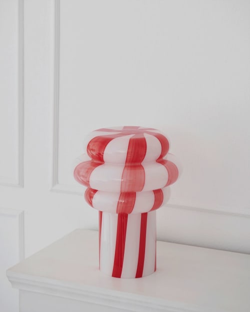 Lolli Blown Glass Lamp | Table Lamp in Lamps by STUDIO MONSOLEIL