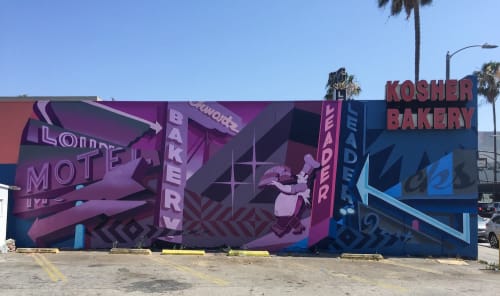 Fairfax Mural | Street Murals by TRAV