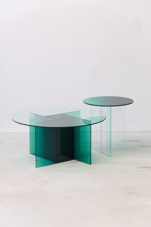 Cosmos Green Coffee Table | Tables by STUDIO MONSOLEIL