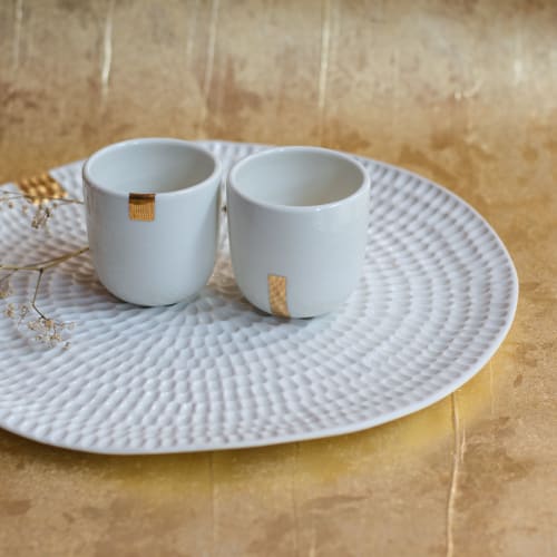 Blanche grande serving plate | Ceramic Plates by Boya Porcelain | Boya Porcelain in Beograd