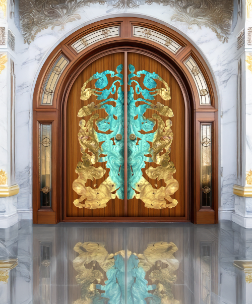 Rorschach Test Double Doors | Furniture by Blue Bliss