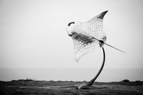 Manta Ray Sculpture | Sculptures by Michael Turner Studios