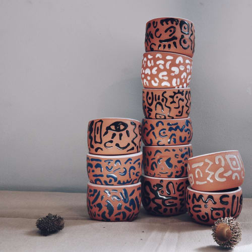 Handmade ceramic cup | Tableware by Kizilkarakovan