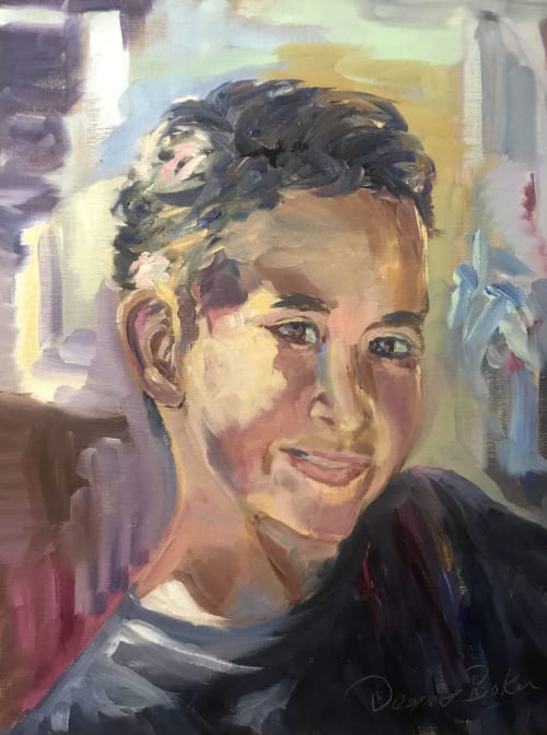 Portrait of Andrew | Paintings by d k baker