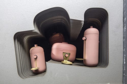 Now And Then | Flask in Vessels & Containers by Natascha Madeiski | Craft Central in London