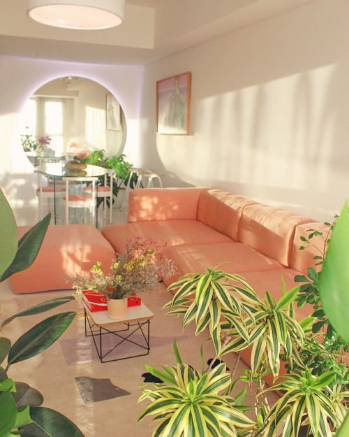 Pink Modular Couch | Couches & Sofas by HAY | Martine Ho's Home in Makati