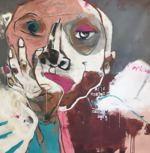 The Sparrow Sings | Mixed Media in Paintings by Vikki Drummond