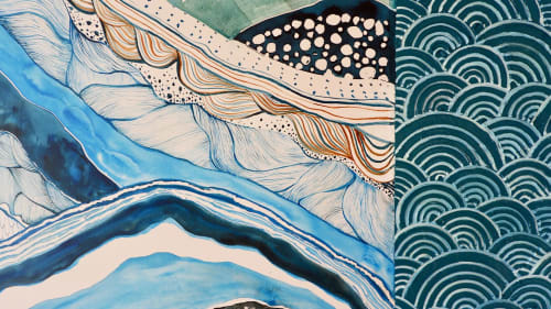Ocean Currents | Paintings by Hay Hay