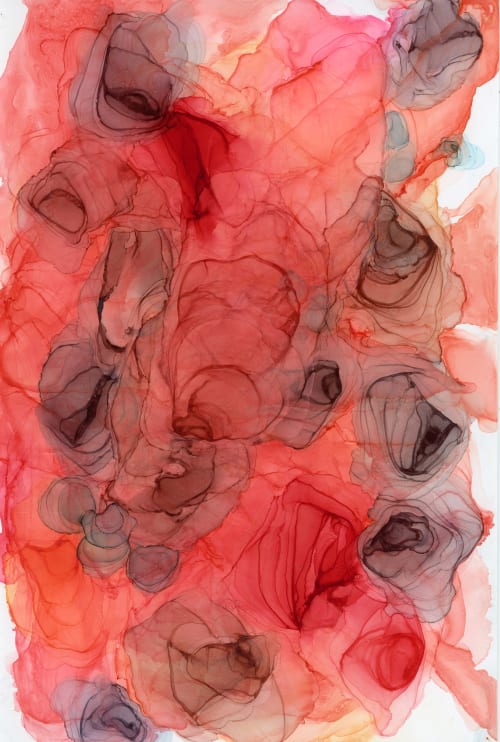 boundless potential | abstract original art | Paintings by Megan Spindler