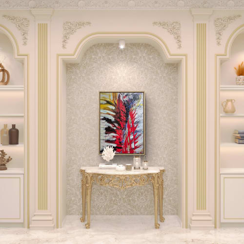 Contemporary Art "Featheryly" | Mixed Media by Patricia Askew/Soufullvisions