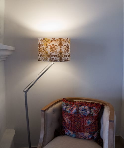 Braids Lampshade | Lamps by Ri Anderson | Casa Delphine Hotel Boutique in San Miguel de Allende