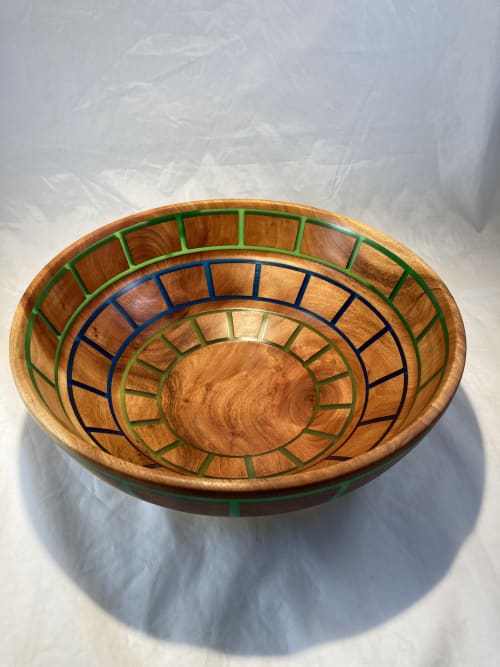 22163 Mahogany bowl | Dinnerware by David Golzbein/Turning Nature into Art