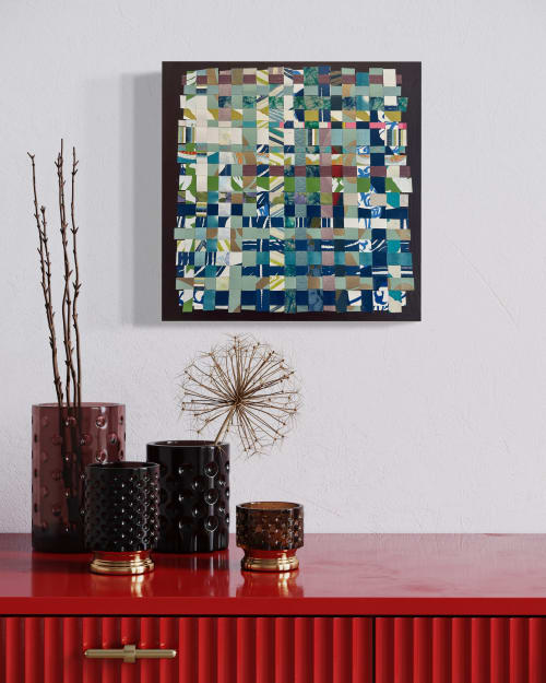 Little Woven Piece 7 | Mixed Media by Shiri Phillips Designs