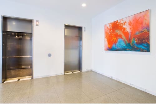 Epiphany | Oil And Acrylic Painting in Paintings by Michelle Silverman Art