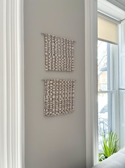 Snyder Stripe Weave 2 | Tapestry in Wall Hangings by Kindred Matter