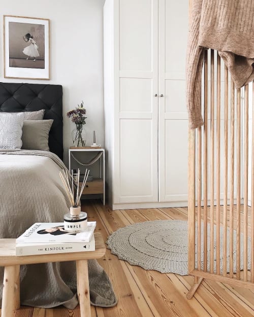 Beige Doily Rug | Rugs by Zuri House