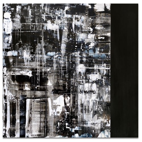 Graffiti /2 | Oil And Acrylic Painting in Paintings by Cristina Dalla Valentina