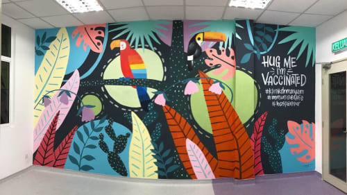 Indoor Mural | Murals by Yaul Acap | Hospital Pakar An-Nur in Bandar Baru Bangi
