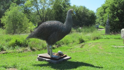 Big Bird | Sculptures by Artist Dale Lewis proves "It's OK for Fine Art to be Fun!" | Big Stone Mini Golf in Minnetrista
