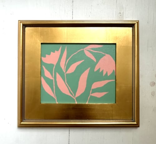 "Floral Study V" | Paintings by Kristin S