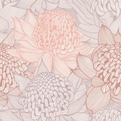 *NEW* Telopea Bloom Textile | Linens & Bedding by Patricia Braune