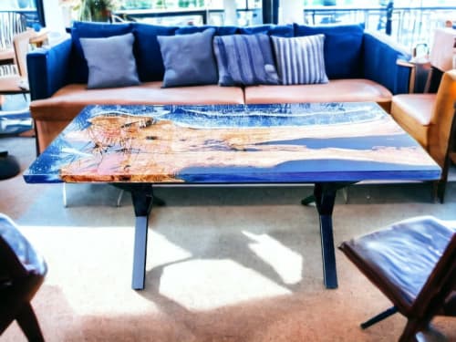 Epoxy Dining Table, Epoxy Resin Table, Epoxy Wood Table | Tables by Innovative Home Decors