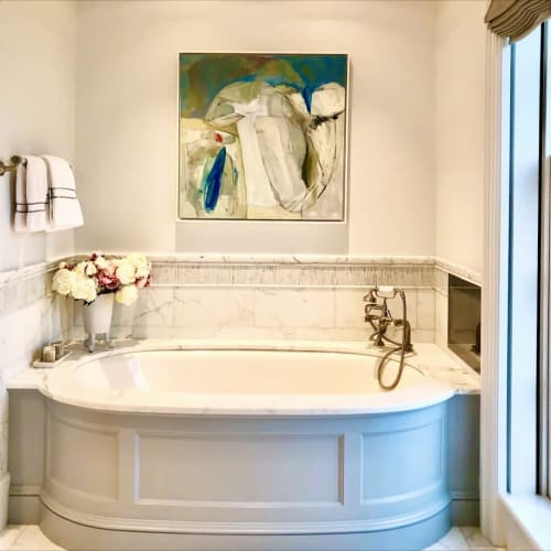 Abstract Painting | Oil And Acrylic Painting in Paintings by Katie Ré Scheidt