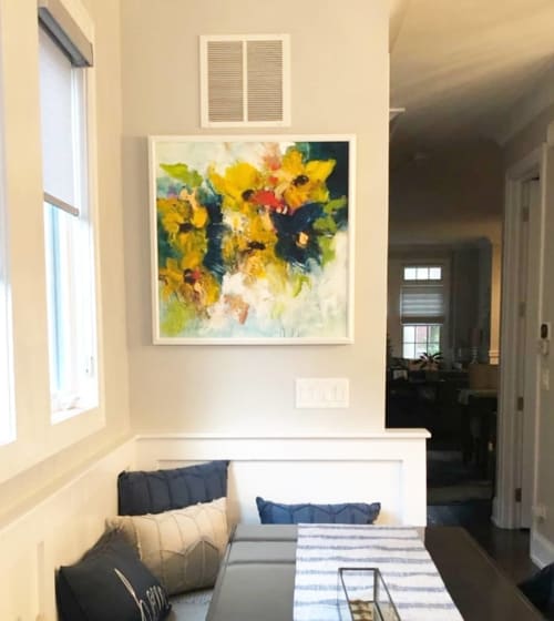 Abstract Painting | Oil And Acrylic Painting in Paintings by Wendy McWilliams