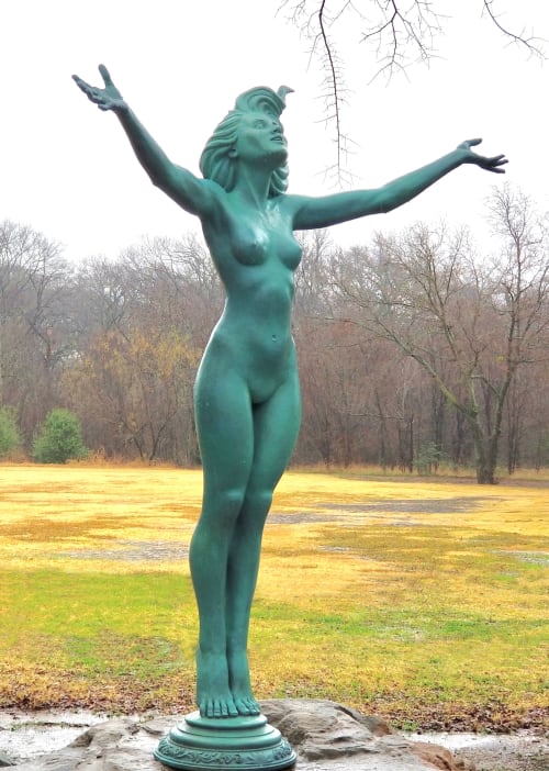 Aurora - Goddess of the Dawn | Public Sculptures by Deran Wright