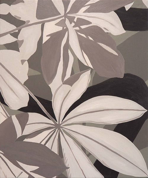 Plant Study 10 | Oil And Acrylic Painting in Paintings by Anne Blenker