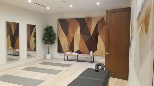 Private Gym | Wall Treatments by Mikodam Design