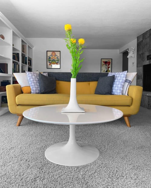 Modern Ceramic 12 Inch Vase - Pandemic Design Studio | Vases & Vessels by Pandemic Design Studio