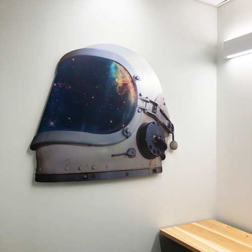 "More Space" | Wall Sculpture in Wall Hangings by ANTLRE - Hannah Sitzer | Google RWC SEA6 in Redwood City
