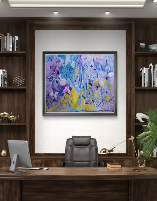 Sound Signal contemporary Art | Mixed Media by Patricia Askew/Soufullvisions