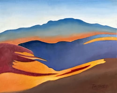 East Fall Blue Ridge Oil | Paintings by Catherine Twomey