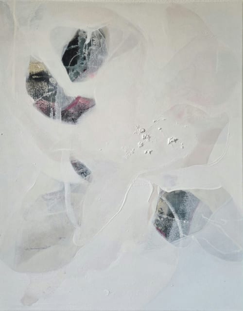 Delicate Quake | Oil And Acrylic Painting in Paintings by Joanna Cutri