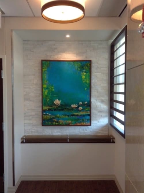 Invisible Wisdom | Paintings by Tracy Lynn Pristas | Swedish Covenant Hospital in Chicago