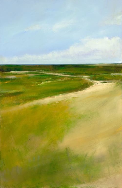 Anne Packard "Inland Marsh" | Oil And Acrylic Painting in Paintings by YJ Contemporary Fine Art