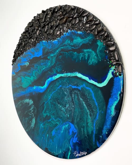 Papà | Paintings by Taneal Teresa | Vogue Magazine in San Francisco