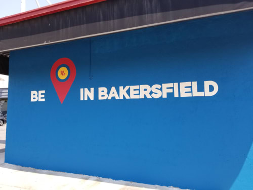 Be In Bakersfield Mural | Murals by bethchaneyartworks | Locale in Bakersfield