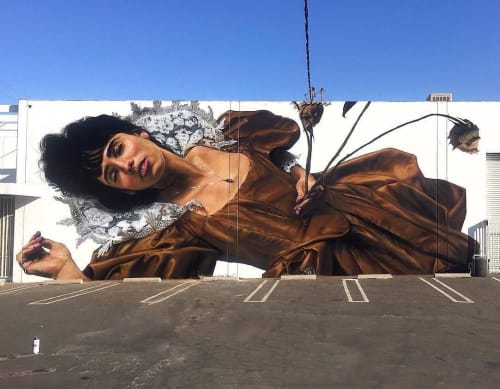 Resting in Pieces | Street Murals by Drew Merritt