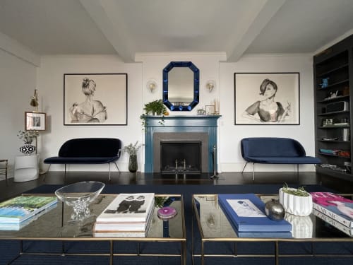 Large scale commission for Manhattan apartment | Paintings by Clementine Studio
