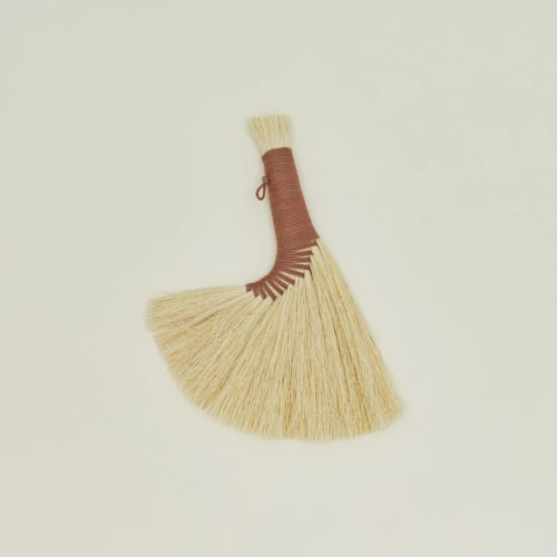 Small Turkey Wing Broom | Tampico | Handmade | Traditional Whisk | Brush | Broom | Classic | Hand Broom | Hand Woven | Decorative Objects by S W E V E N