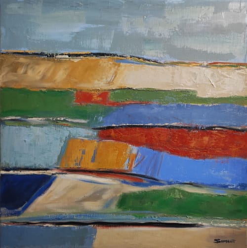 Seasons / Les saisons | Oil And Acrylic Painting in Paintings by Sophie DUMONT.