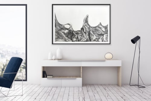 Flow Three | Drawings by Russ Snedker