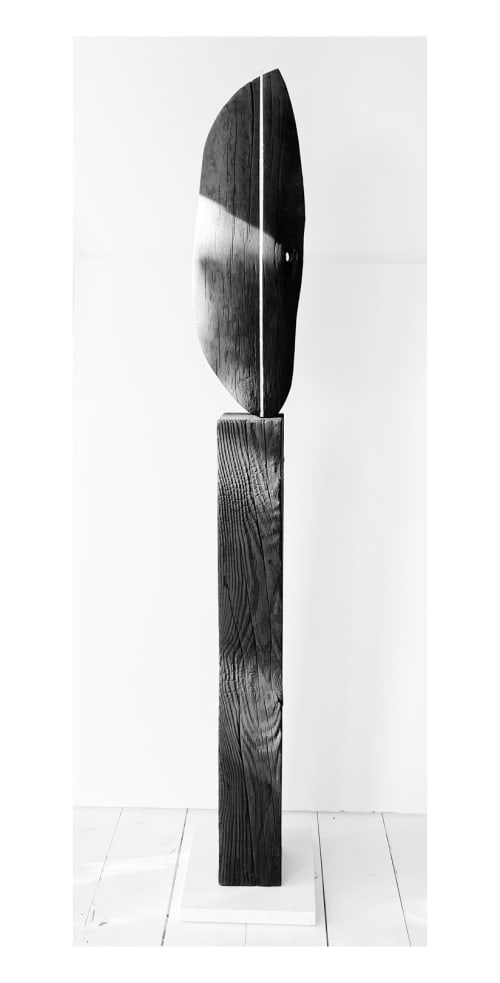 Shortboard 1, wood sculpture. | Sculptures by Neshka Krusche | Boutique Édition in Montréal